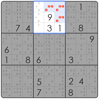 sudoku auto candidate